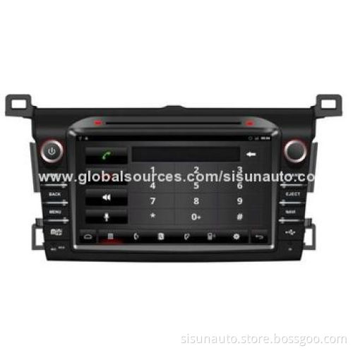 8" Android 4.1.1 OBD/OBD II 2 DIN 3G Wi-Fi Car GPS DVD Player for 2013 RAV 4, In-dash Radio Stereo